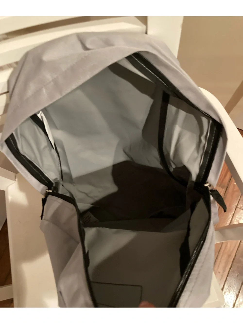 Light Gray Backpack